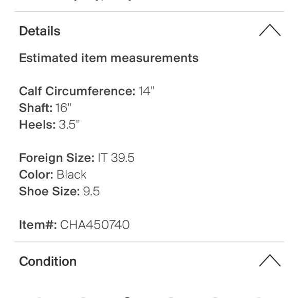 Chanel Knee High Boots - Picture 5 of 11